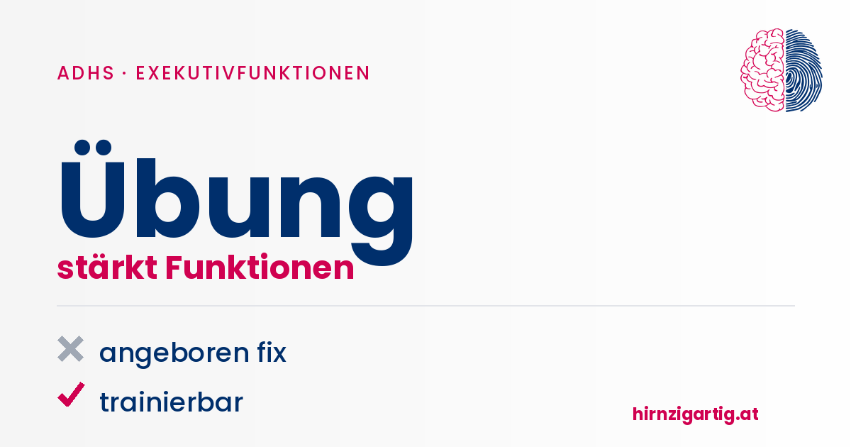 ADHS Übung zur Stärkung der exekutiven Funktionen.
