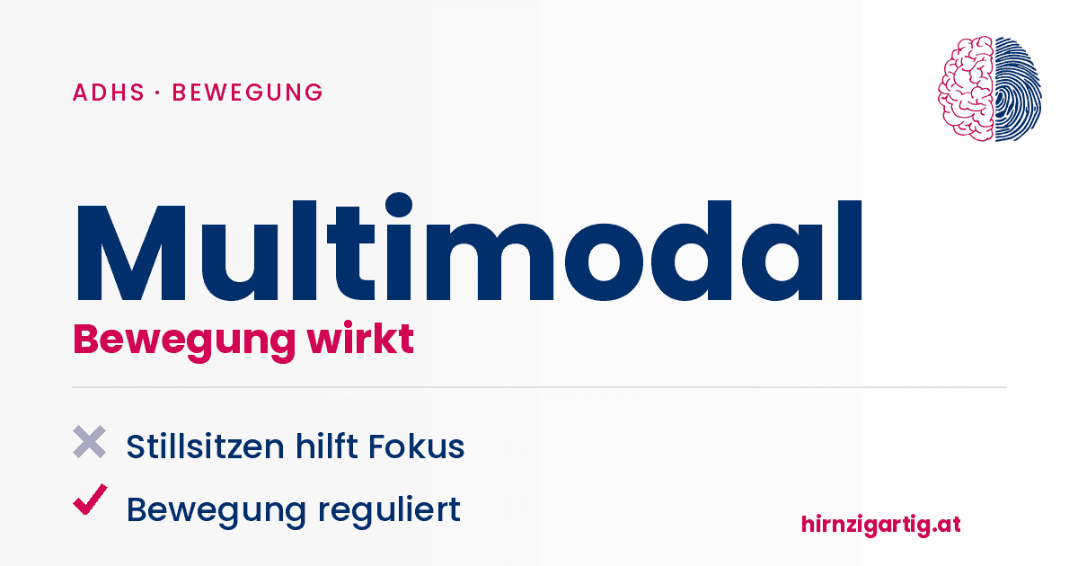 Multimodale Bewegungstherapie bei ADHS für bessere Konzentration.